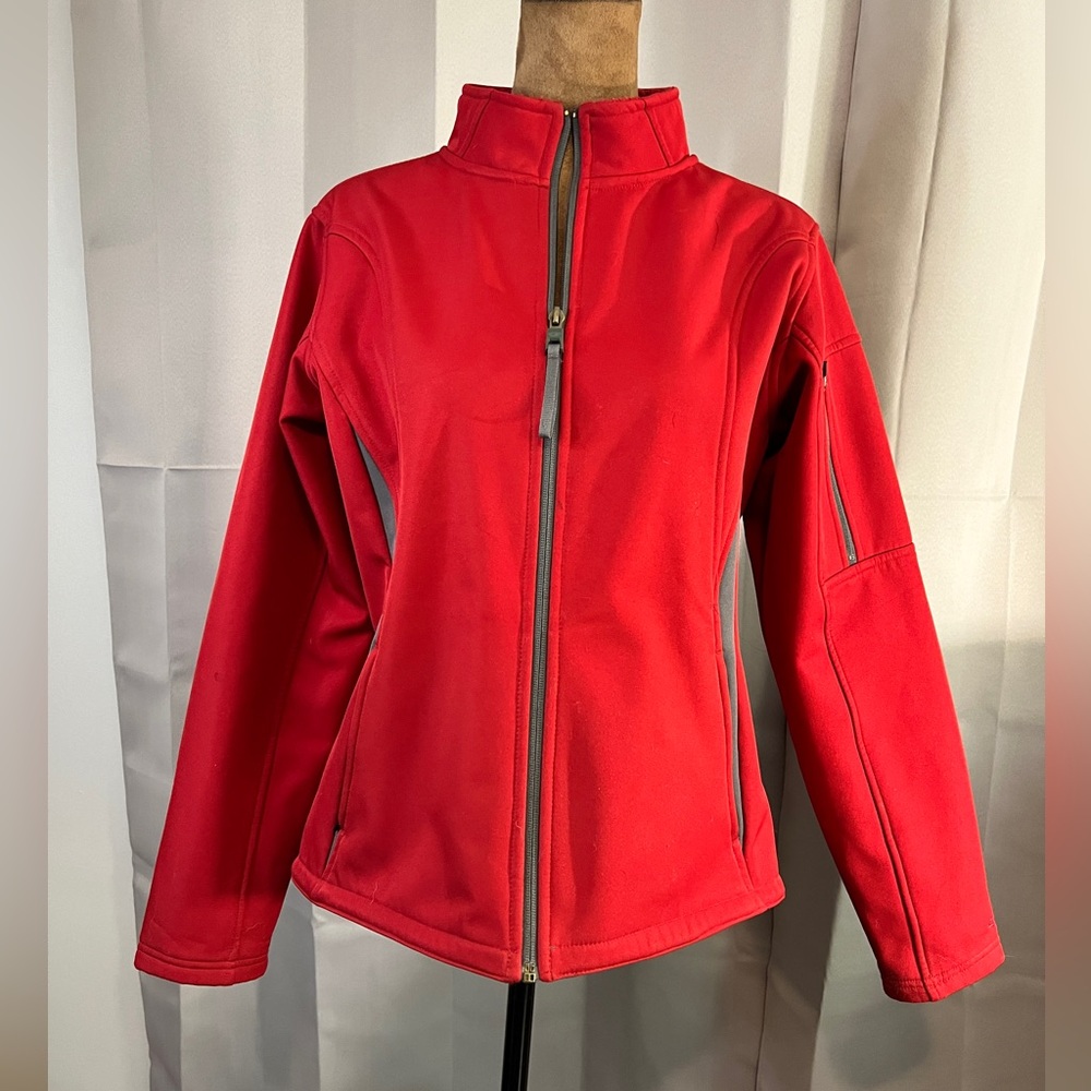 Champion Red and Gray Jacket. Size M